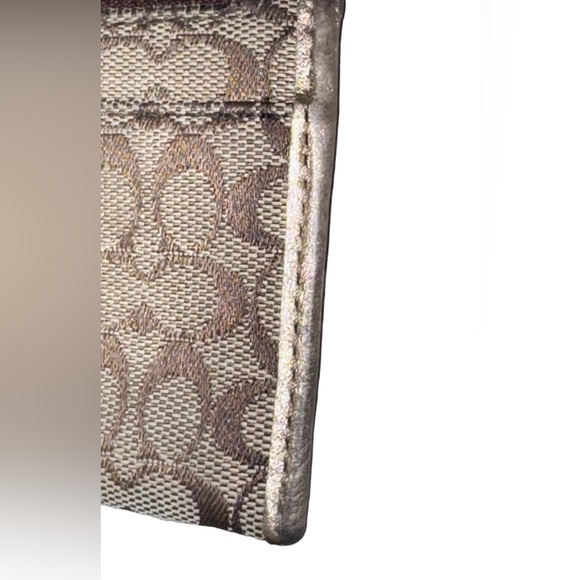 Coach brown logo keychain ID CASE KEYS - Picture 9 of 14